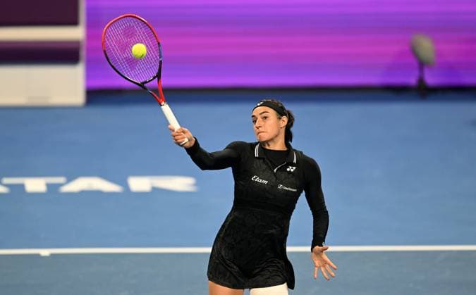 2023 WTA, Tennis Damen Qatar TotalEnergies Open Caroline Garcia (FRA) Caroline Garcia (FRA)
