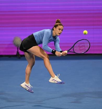 2023 WTA, Tennis Damen Qatar TotalEnergies Open Maria Sakkari (GRE) Maria Sakkari (GRE)