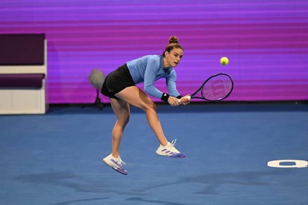 Sport Bilder des Tages 2023 WTA, Tennis Damen Qatar TotalEnergies Open Maria Sakkari (GRE) Maria Sakkari (GRE)