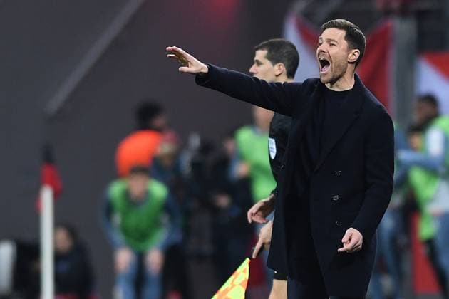 Fußball Europa League K.-o.-Runde-Play-off Bayer 04 Leverkusen - AS Monaco am 16.02.2023 in der BayArena in Leverkusen Xabi Alonso ( Trainer Cheftrainer Leverkusen )