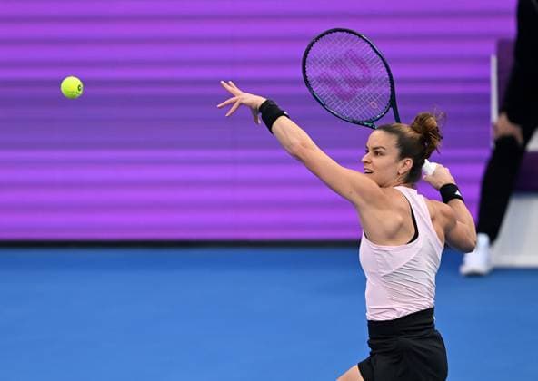 2023 WTA, Tennis Damen Qatar TotalEnergies Open Maria Sakkari (GRE) Maria Sakkari (GRE)