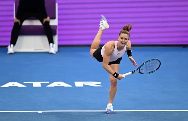 2023 WTA, Tennis Damen Qatar TotalEnergies Open Maria Sakkari (GRE) Maria Sakkari (GRE)