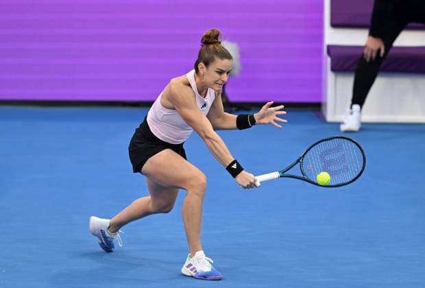 2023 WTA, Tennis Damen Qatar TotalEnergies Open Maria Sakkari (GRE) Maria Sakkari (GRE)