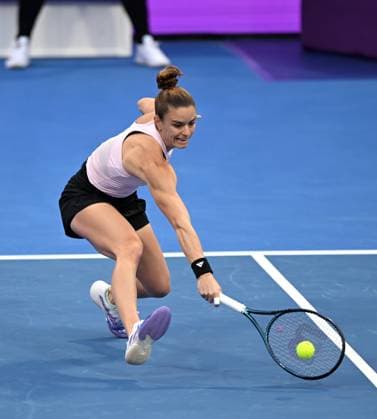 2023 WTA, Tennis Damen Qatar TotalEnergies Open Maria Sakkari (GRE) Maria Sakkari (GRE)
