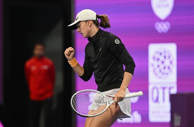 2023 WTA, Tennis Damen Qatar TotalEnergies Open Iga Swiatek (POL) Iga Swiatek (POL)