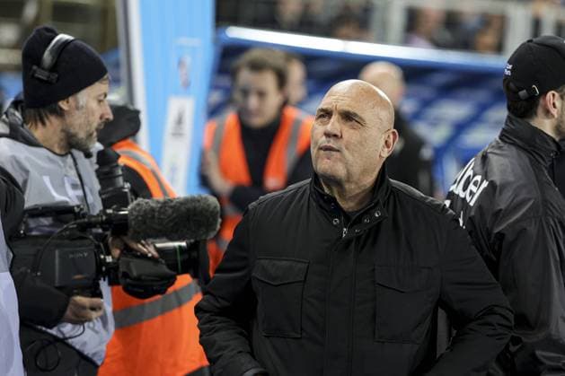 Frederic Antonetti ( entraineur Strasbourg ) FOOTBALL : Strasbourg vs Angers - Coupe de France - Strasbourg -18 02 2022 ElyxandroCegarra Panoramic 