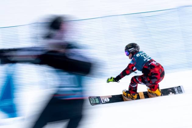 Bilder des Jahres 2023, Sport 02 Februar Bilder des Jahres 2023, Sport 02 Februar Sport Themen der Woche KW07 SNOWBOARD - FIS SX and SB World Championships Bakuriani 2023 BAKURIANI,GEORGIA,19.FEB.23 - SNOWBOARD - FIS SX and SB World Championships, Parallel Giant Slalom, men, ladies. Image shows Claudia Riegler (AUT).  GEPAxpictures xMaticxKlansek