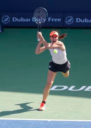 Sorana Cirstea Tennis - Dubai Tennis Championships 2023 - WTA, Tennis Damen - Dubai Duty Free Tennis Stadium - Dubai - - United Arab Emirates - 20 February 2023. Copyright: xJuergenxHasenkopfx