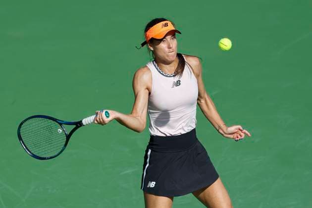 Sorana Cirstea Tennis - Dubai Tennis Championships 2023 - WTA, Tennis Damen - Dubai Duty Free Tennis Stadium - Dubai - - United Arab Emirates - 20 February 2023. Copyright: xJuergenxHasenkopfx