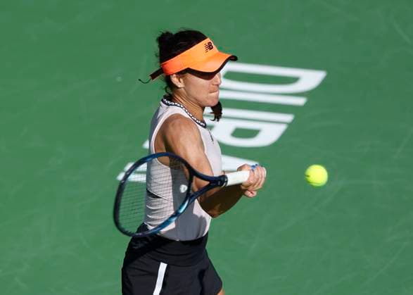 Sorana Cirstea Tennis - Dubai Tennis Championships 2023 - WTA, Tennis Damen - Dubai Duty Free Tennis Stadium - Dubai - - United Arab Emirates - 20 February 2023. Copyright: xJuergenxHasenkopfx