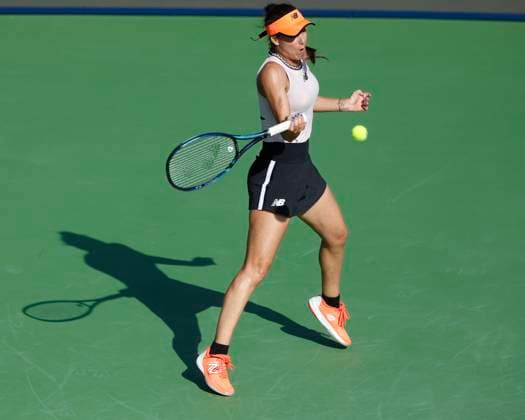 Sorana Cirstea Tennis - Dubai Tennis Championships 2023 - WTA, Tennis Damen - Dubai Duty Free Tennis Stadium - Dubai - - United Arab Emirates - 20 February 2023. Copyright: xJuergenxHasenkopfx