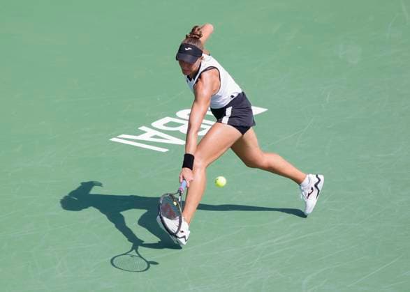 Beatriz Haddad Maia Tennis - Dubai Tennis Championships 2023 - WTA, Tennis Damen - Dubai Duty Free Tennis Stadium - Dubai - - United Arab Emirates - 20 February 2023. Copyright: xJuergenxHasenkopfx
