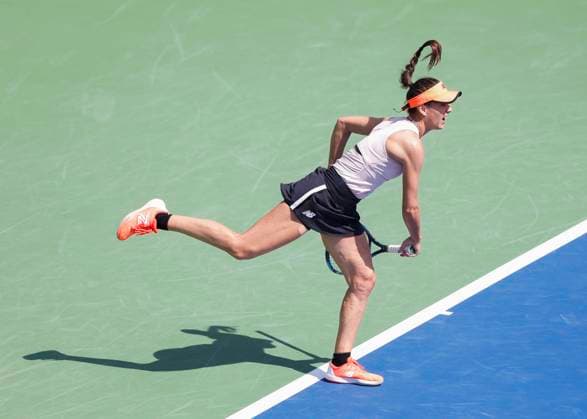 Sport Bilder des Tages Sorana Cirstea Tennis - Dubai Tennis Championships 2023 - WTA, Tennis Damen - Dubai Duty Free Tennis Stadium - Dubai - - United Arab Emirates - 20 February 2023. Copyright: xJuergenxHasenkopfx