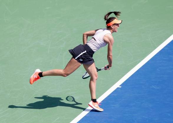 Sorana Cirstea Tennis - Dubai Tennis Championships 2023 - WTA, Tennis Damen - Dubai Duty Free Tennis Stadium - Dubai - - United Arab Emirates - 20 February 2023. Copyright: xJuergenxHasenkopfx