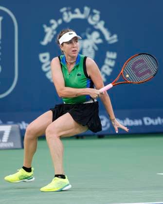 Anastasia Pavlyuchenkova Tennis - Dubai Tennis Championships 2023 - WTA, Tennis Damen - Dubai Duty Free Tennis Stadium - Dubai - - United Arab Emirates - 21 February 2023. Copyright: xJuergenxHasenkopfx
