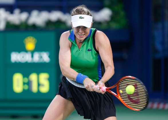 Anastasia Pavlyuchenkova Tennis - Dubai Tennis Championships 2023 - WTA, Tennis Damen - Dubai Duty Free Tennis Stadium - Dubai - - United Arab Emirates - 21 February 2023. Copyright: xJuergenxHasenkopfx