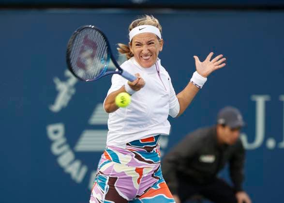Victoria Azarenka Tennis - Dubai Tennis Championships 2023 - WTA, Tennis Damen - Dubai Duty Free Tennis Stadium - Dubai - - United Arab Emirates - 21 February 2023. Copyright: xJuergenxHasenkopfx