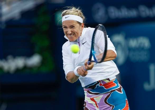 Victoria Azarenka Tennis - Dubai Tennis Championships 2023 - WTA, Tennis Damen - Dubai Duty Free Tennis Stadium - Dubai - - United Arab Emirates - 21 February 2023. Copyright: xJuergenxHasenkopfx