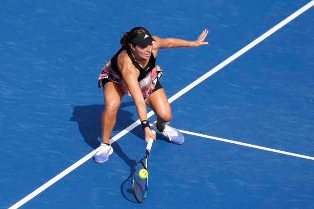 Jessica Pegula Tennis - Dubai Tennis Championships 2023 - WTA, Tennis Damen - Dubai Duty Free Tennis Stadium - Dubai - - United Arab Emirates - 21 February 2023. Copyright: xJuergenxHasenkopfx