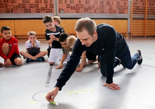 BAU 21.02.2023 Stuttgart-Untertürkheim Fußball Medientermin UEFO Euro 2024 mit Turnierdirektor Philipp Lahm und Botschafterin Celia Sasic, Philipp Lahm