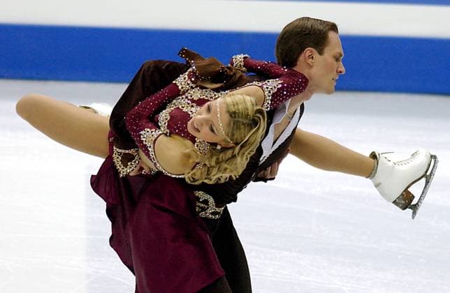 Gian Mattia D Alberto LaPresse 28-01-05 Torino varie Campionato europeo pattinaggio di figura nella foto: Tatiana Navka e Roman Kostomarov -RUS, vincitori della medaglia d oro  Copyright: xGianxMattiaxD Albertox