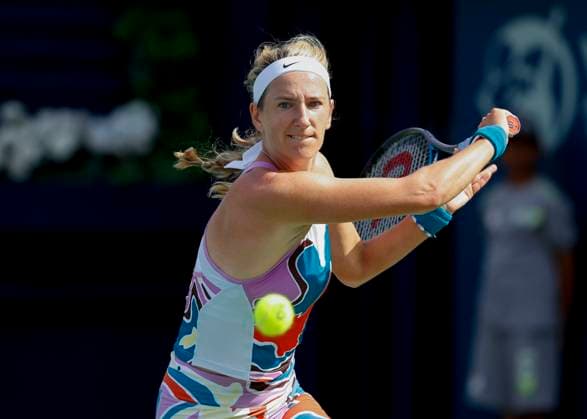 Victoria Azarenka Tennis - Dubai Tennis Championships 2023 - WTA, Tennis Damen - Dubai Duty Free Tennis Stadium - Dubai - - United Arab Emirates - 22 February 2023. Copyright: xJuergenxHasenkopfx
