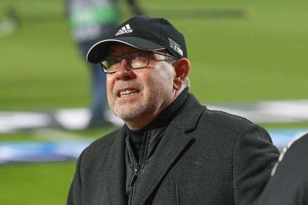 23.02.2023, xtgx, Fussball Europa League 1 8 Finale, 1. FC Union Berlin - Ajax Amsterdam emspor, v.l. Urs Fischer (Union Berlin, Trainer) Portrait, Portraet, Einzelbild (DFL DFB REGULATIONS PROHIBIT ANY USE OF PHOTOGRAPHS as IMAGE SEQUENCES and or QUASI-VIDEO) Stadion an der Alten Foersterei