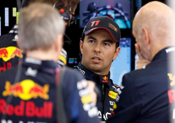11 Sergio Perez (MEX, Oracle Red Bull Racing), F1 Pre-season Testing in Bahrain at Bahrain International Circuit on February 24, 2023 in Sakhir, Bahrain. (Photo by HOCH ZWEI) Sakhir Bahrain