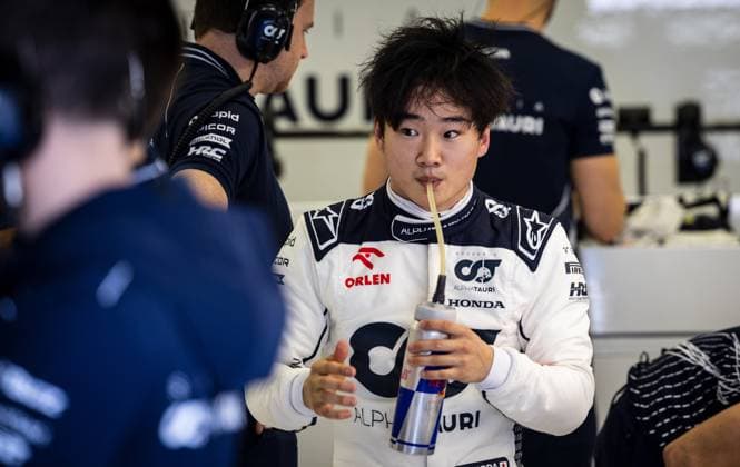 Yuki Tsunoda (Scuderia AlphaTauri 22) BHR, Formel 1 Test, Bahrain International, Bahrain 24.02.23 BHR, Formel 1 Test, Bahrain International Circuit, 24.02.23 Sakhir