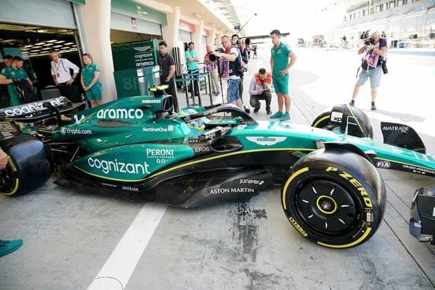 Formel 1 Testfahrten in Bahrain 2023 24.02.2023, Bahrain International Circuit, Sakhir, Formel 1 Testfahrten in Bahrain 2023 , im Bild Fernando Alonso (ESP), Aston Martin Aramco Cognizant Formula One Team.