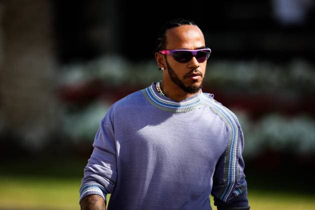HAMILTON Lewis (gbr), Mercedes AMG F1 Team W14, portrait during the Formula 1 Aramco pre-season testing 2023 of the 2023 FIA Formula One World Championship, WM, Weltmeisterschaft from February 23 to 25, 2023 on the Bahrain International Circuit, in Sakhir, Bahrain - F1 - PRE-SEASON TESTING 2023 - BAHRAIN DPPI Panoramic  20230224_G0OD5215