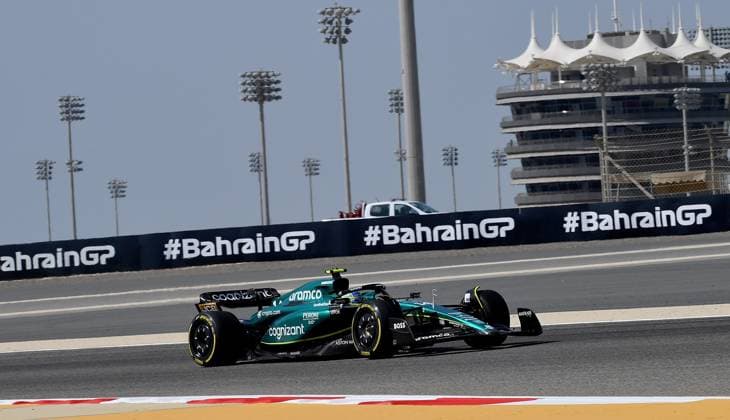 Formel 1 Testfahrten in Bahrain 2023 24.02.2023, Bahrain International Circuit, Sakhir, Formel 1 Testfahrten in Bahrain 2023 , im Bild Fernando Alonso (ESP), Aston Martin Aramco Cognizant Formula One Team.