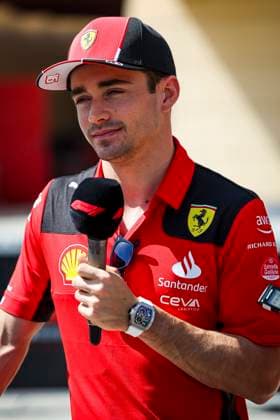 16 Charles Leclerc (MCO, Scuderia Ferrari), F1 Pre-season Testing in Bahrain at Bahrain International Circuit on February 24, 2023 in Sakhir, Bahrain. (Photo by HOCH ZWEI) Sakhir Bahrain