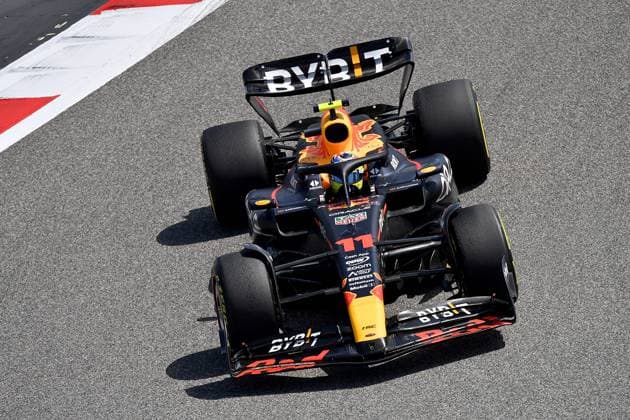 24.02.2023, Bahrain International Circuit, Sakhir, Formel 1 Testfahrten in Bahrain 2023 , im Bild Sergio Perez (MEX), Oracle Red Bull Racing Sakhir Bahrain International Circuit Bahrain