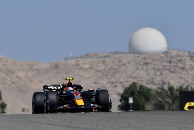 24.02.2023, Bahrain International Circuit, Sakhir, Formel 1 Testfahrten in Bahrain 2023 , im Bild Sergio Perez (MEX), Oracle Red Bull Racing Sakhir Bahrain International Circuit Bahrain