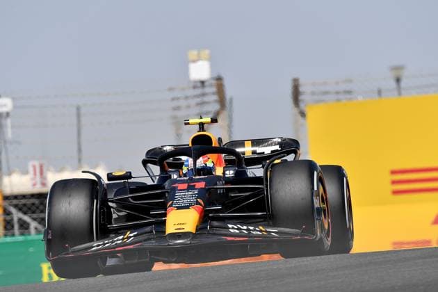 24.02.2023, Bahrain International Circuit, Sakhir, Formel 1 Testfahrten in Bahrain 2023 , im Bild Sergio Perez (MEX), Oracle Red Bull Racing Sakhir Bahrain International Circuit Bahrain