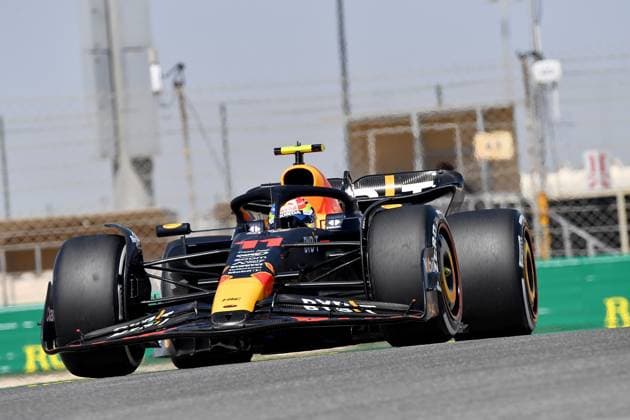 24.02.2023, Bahrain International Circuit, Sakhir, Formel 1 Testfahrten in Bahrain 2023 , im Bild Sergio Perez (MEX), Oracle Red Bull Racing Sakhir Bahrain International Circuit Bahrain