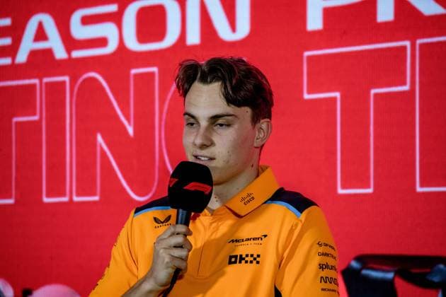 Formel 1 Pre Season Tests Bahrain. Freitag, 24.02.2023 Oscar Piastri (AUS) McLaren F1 Team; Formel 1 Pre Season Tests Bahrain. Freitag, 24.02.2023 Copyright: xBEAUTIFULxSPORTS Erlhofx
