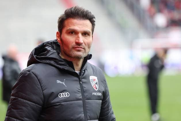 3. Liga; FC Ingolstadt 04 - Rot-Weiss Essen; nach dem Spiel Interview Cheftrainer Guerino Capretti (FCI) 3. Liga - FC Ingolstadt 04 Saison 2022 2023 Rot-Weiss Essen