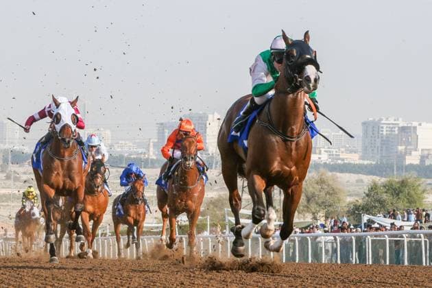 Sport Themen der Woche KW08 Sport Bilder des Tages Mandatory Credit: Photo by Cedric Lane Shutterstock (13779507bd) SOUTHERN ARTIST (USA) ridden by Tadhg O Shea wins the 7FFuture Champions Cup Sonsored by Shadwell Conditions race 5, at Jebel Ali, Dubai, UAE Horse Racing, Jebel Ali, Dubai, United Arab Emirates - 26 Feb 2023 Domestic Meeting, flat racing dirt surface, 6 Thoroughbred races and 1 Purebred Arabian race Horse Racing, Jebel Ali, Dubai, United Arab Emirates - 26 Feb 2023  Copyright: xCedricxLane Shutterstockx 13779507bd