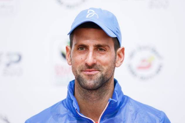 Sport Bilder des Tages Novak Djokovic (SRB), Portrait, Portraet, Pressekonferenz Tennis - Dubai Tennis Championships - ATP, Tennis Herren - Dubai Duty Free Tennis Stadium - Dubai - - United Arab Emirates - 26 February 2023. Copyright: xJuergenxHasenkopfx
