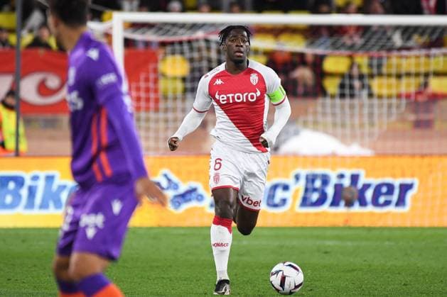 Axel Disasi - AS Monaco vs OGC Nice in Monaco, on february 26, 2023. 26 02 2023-Monaco, FRANCE. FOOTBALL : AS Monaco Vs OGC Nice - Ligue 1 - 26 02 2023 LionelUrman Panoramic 