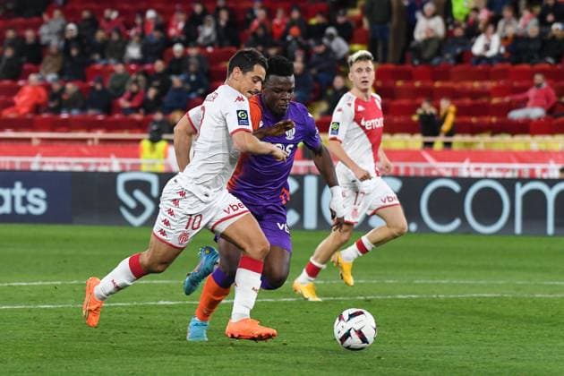 Wissam Ben Yedder - AS Monaco vs OGC Nice in Monaco, on february 26, 2023. 26 02 2023-Monaco, FRANCE. FOOTBALL : AS Monaco Vs OGC Nice - Ligue 1 - 26 02 2023 LionelUrman Panoramic 