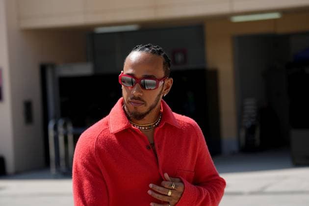 02.03.2023, Bahrain International Circuit, Sakhir, Formula 1 Gulf Air Bahrain Grand Prix 2023 ,im Bild Lewis Hamilton (GBR), Mercedes-AMG Petronas Formula One Team Sakhir Bahrain International Circuit Bahrain