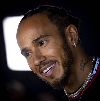 BAHRAIN - Lewis Hamilton (Mercedes) addresses the press at the Bahrain International Circuit in the Sakhir desert region ahead of the Bahrain Grand Prix. ANP SEM VAN DER WAL xVIxANPxSportx xxANPxIVx 463991113 originalFilename: 463991113.jpg