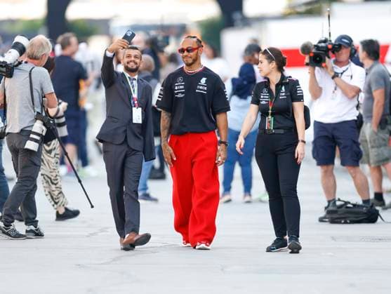 44 Lewis Hamilton (GBR, Mercedes-AMG Petronas F1 Team), F1 Grand Prix of Bahrain at Bahrain International Circuit on March 2, 2023 in Sakhir, Bahrain. (Photo by HOCH ZWEI) Sakhir Bahrain