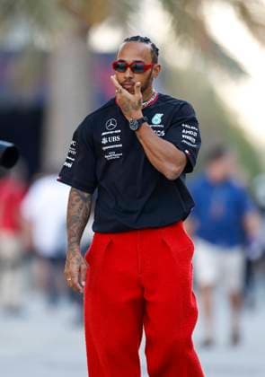 44 Lewis Hamilton (GBR, Mercedes-AMG Petronas F1 Team), F1 Grand Prix of Bahrain at Bahrain International Circuit on March 2, 2023 in Sakhir, Bahrain. (Photo by HOCH ZWEI) Sakhir Bahrain