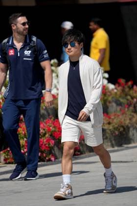 Formula 1 Gulf Air Bahrain Grand Prix 2023 03.03.2023, Bahrain International Circuit, Sakhir, Formula 1 Gulf Air Bahrain Grand Prix 2023 ,im Bild Yuki Tsunoda (JPN), Scuderia AlphaTauri.