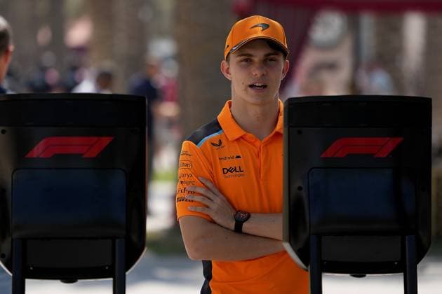 Formula 1 Gulf Air Bahrain Grand Prix 2023 03.03.2023, Bahrain International Circuit, Sakhir, Formula 1 Gulf Air Bahrain Grand Prix 2023 ,im Bild Oscar Piastri (AUS), McLaren F1 Team.