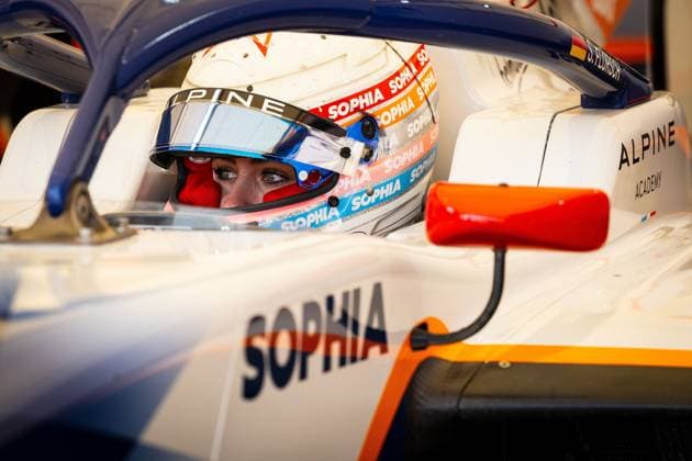 Sport Themen der Woche KW09 Sophia Flörsch, Formel 3, Alpine Driver Acadamy BHR, Formel 1, Bahrain International, Bahrain 03.03.23 BHR, Formel 1, Bahrain International Circuit, 03.03.23 Sakhir *** Sophia Flörsch, Formula 3, Alpine Driver Acadamy BHR, Formula 1, Bahrain International, Bahrain 03 03 23 BHR, Formula 1, Bahrain International Circuit, 03 03 23 Sakhir Copyright: xFoto:xEIBNER ThomasxFuesslerx EP_tfr